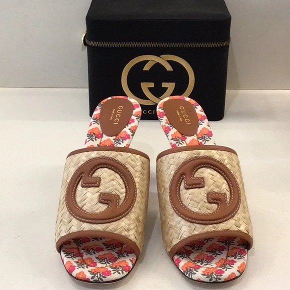Gucci Mabel Interlocking GG Slide Sandal size 40.5 - Picture 2 of 11